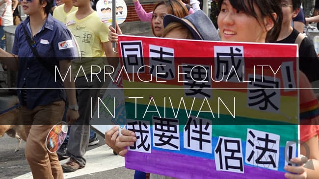 Will Taiwan Legalize Same-Sex Marriage this Week? Party Proposes Change to Marriage Law