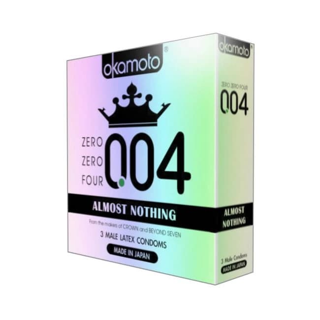 004 Almost Nothing Latex Condoms (3 Pack) - Image 1