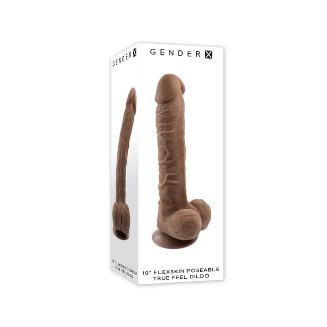 10 in Poseable Flexskin True Feel Dark - Image 1