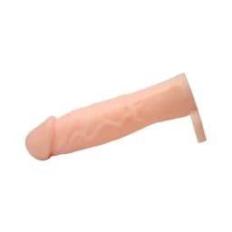 2 Inches Silicone Penis Extension Beige, image 3