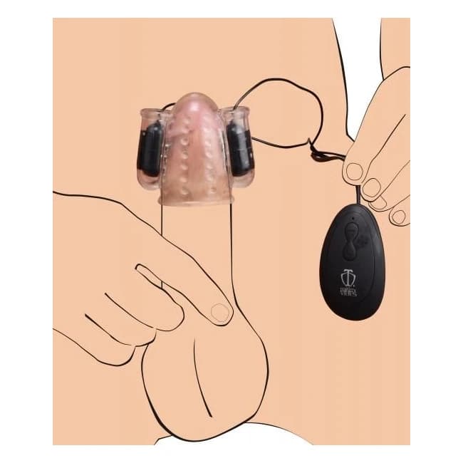 20x Deluxe Dual Vibrating Head Teaser - Image 1