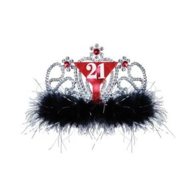 21st Birthday Flashing Tiara - Image 1