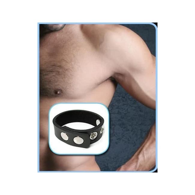 5 Snap Neoprene Cock Ring - Image 1