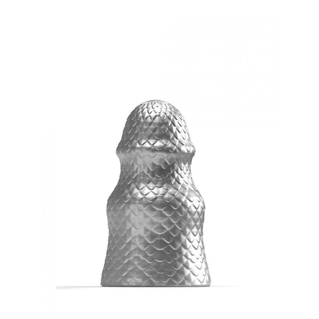 665 Stretch'r Scaly Butt Plug - M Gun Metal - Image 1