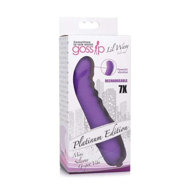 7x Mini Silicone G-spot Vibrator - Image 1