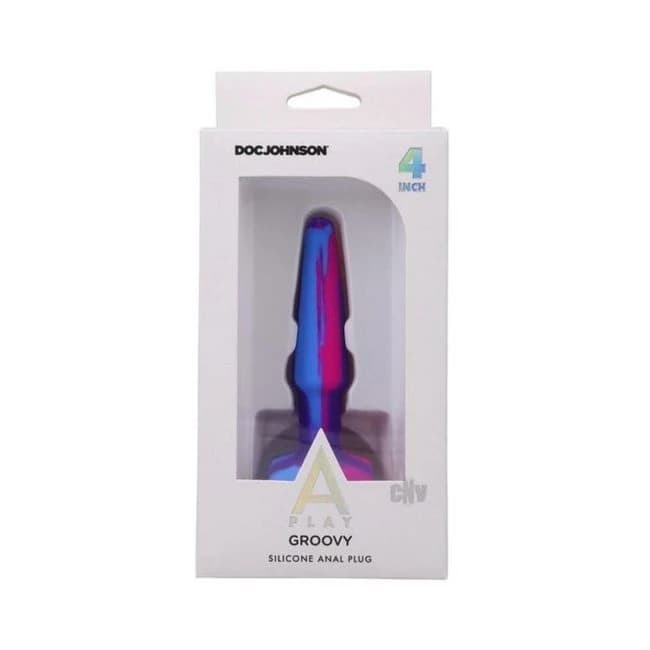 A-play Groovy Silicone Anal Plug 4 Mage - Image 1