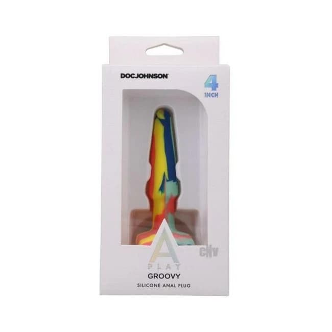 A-Play Groovy Silicone Anal Plug 4 Mage, image 1