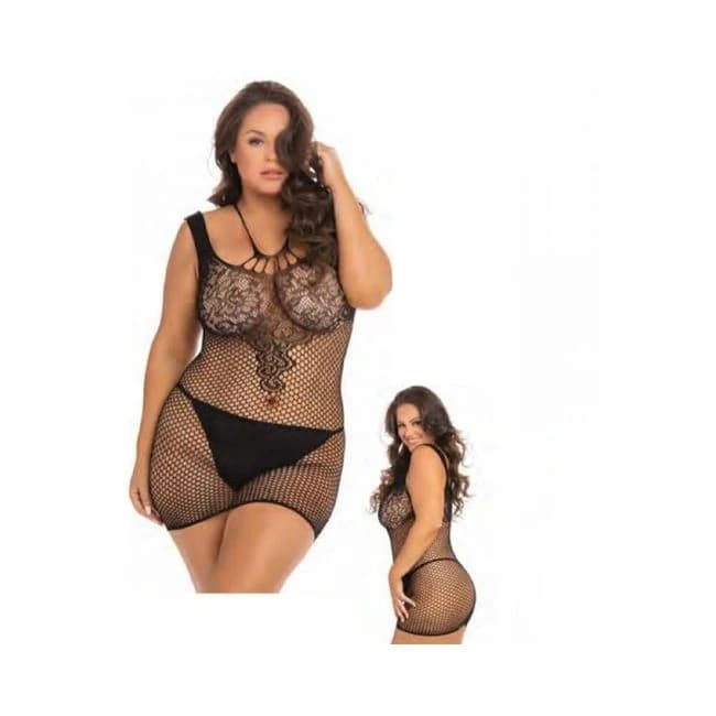 Absolutist Lace and Net Dress Black Queen - Image 1
