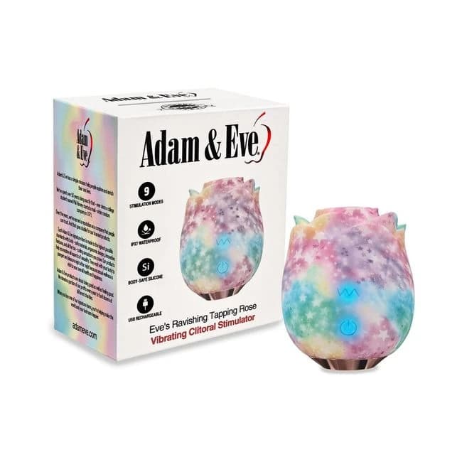 Adam & Eve Rainbow Galaxy Tapping Rose - Image 1