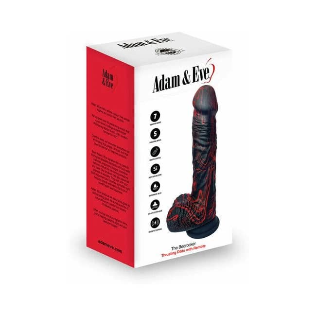 Adam & Eve the Bedrocker Thrusting Dildo - Image 1