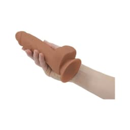 Addiction 100% Silicone Steven 7.5in Caramel, image 4