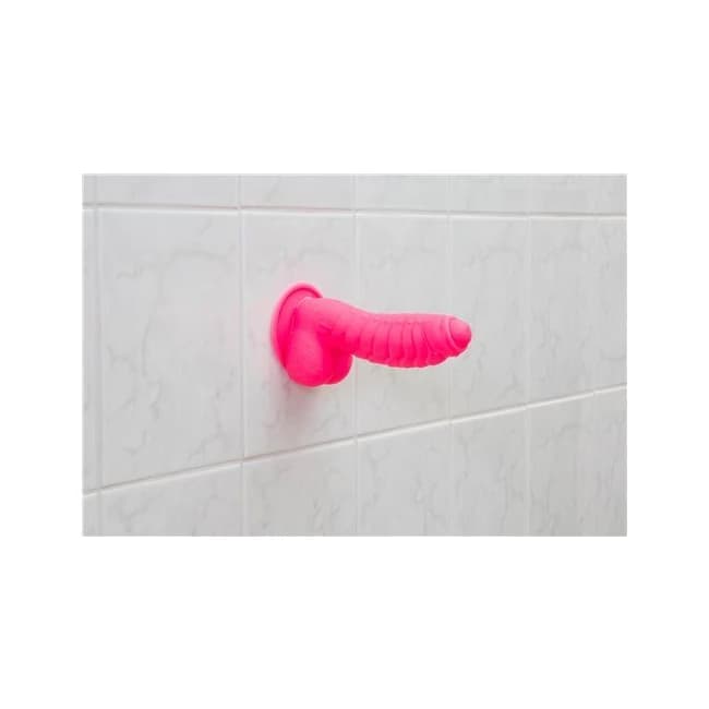 Addiction 100% Silicone Tom 7 Hot Pink " - Image 5