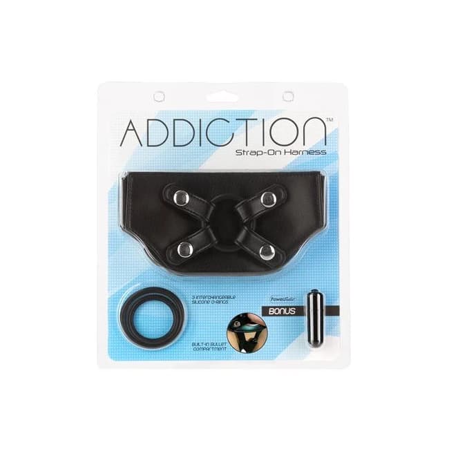 Addiction Strap on Harness Black - Image 1