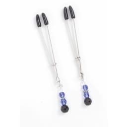 Adj Clamp w/ Blue Beads, image 1