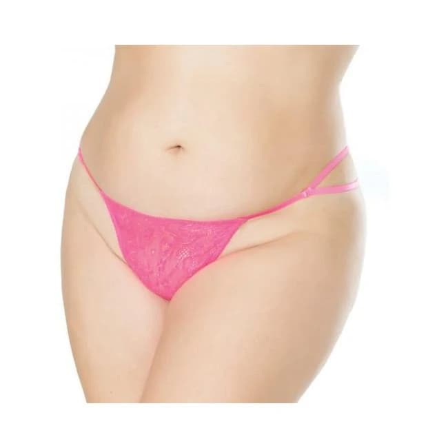 Adjustable G-string Pink Os Xl Hanging - Image 1