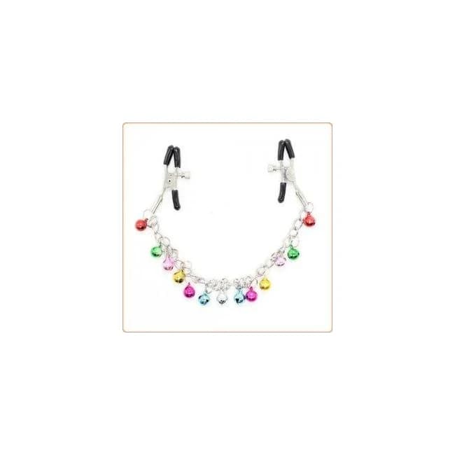 Adjustable Nipple Clamps Bells with Chain - Image 1