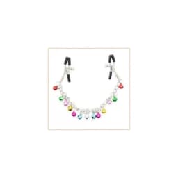 Adjustable Nipple Clamps Bells with Chain, image 1