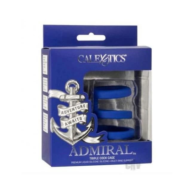 Admiral Triple Cock Cage Blue - Image 1