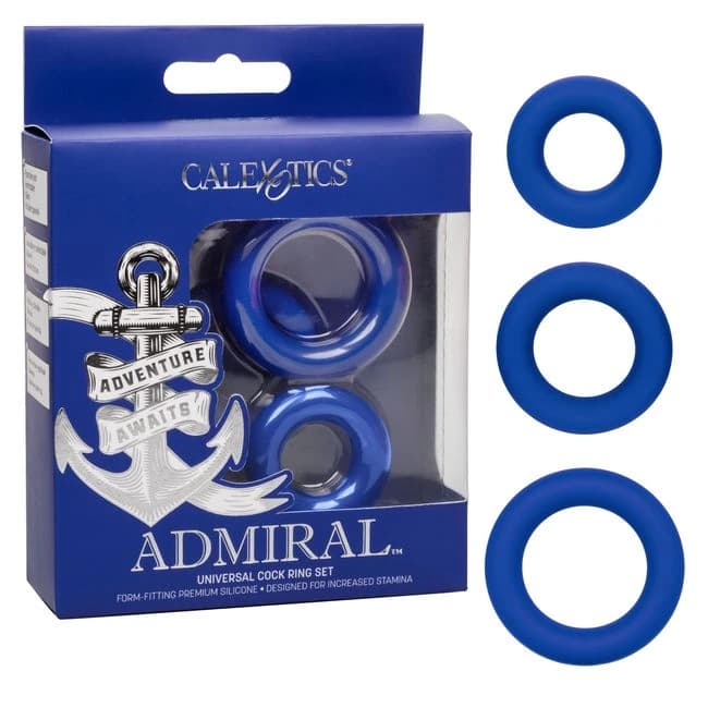 Admiral Universal Cock Ring Set - Image 1