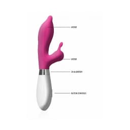 Adonis Pink Rabbit Style Vibrator, image 2