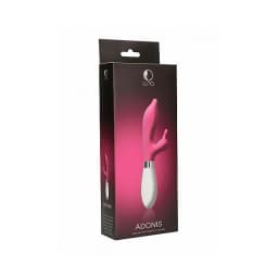 Adonis Pink Rabbit Style Vibrator, image 3
