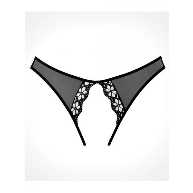 Adore Mirabelle Plum Panty Black O/s - Image 1