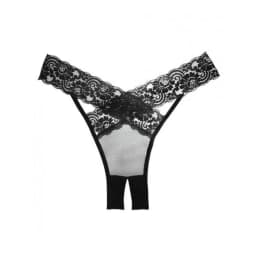 Adore Sheer, Lace Desire Panty Black O/S, image 1