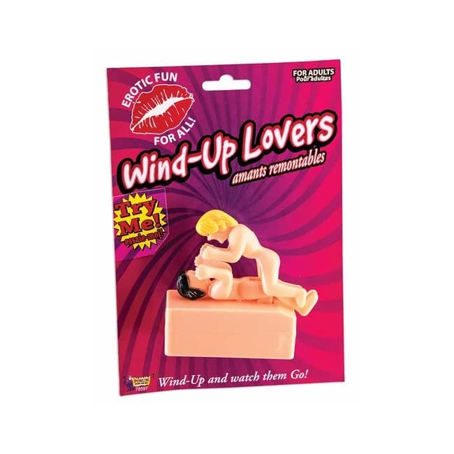 Adult Novelty Wind Up Lovers Girl on Top - Image 1
