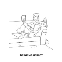 Adults Doing Adult Shit Coloring Book, image 2