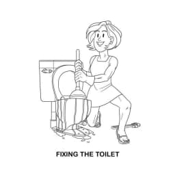 Adults Doing Adult Shit Coloring Book, image 3