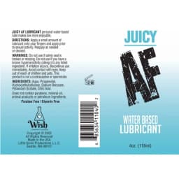 Af Lube Water Basedbottle, image 3