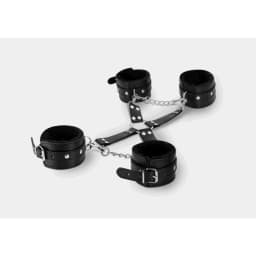 All 4's Fuzzy Cuff Set, image 2