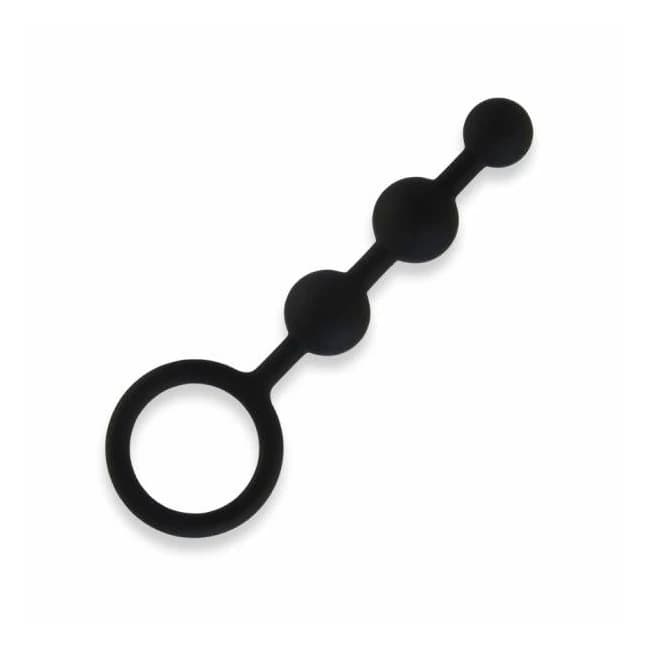 All About Anal Silicone Anal Beads 3 Balls - Image 1