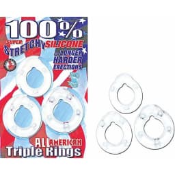 All American Triple Rings, image 1