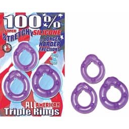 All American Triple Rings, image 2
