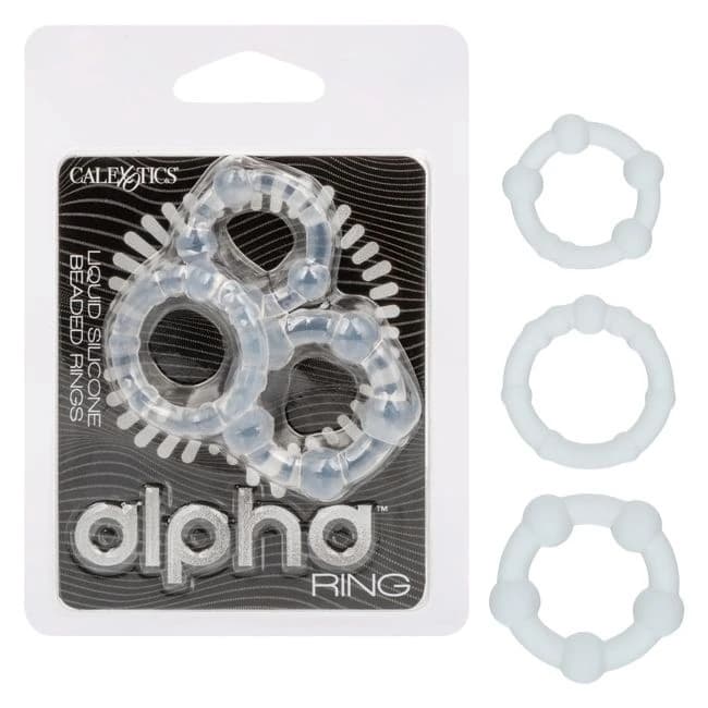 Alpha Liquid Silicone Beaded Rings - Image 1