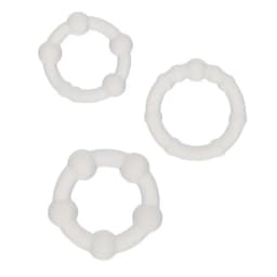 Alpha Liquid Silicone Beaded Rings, image 2