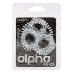 Alpha Liquid Silicone Beaded Rings, image 3