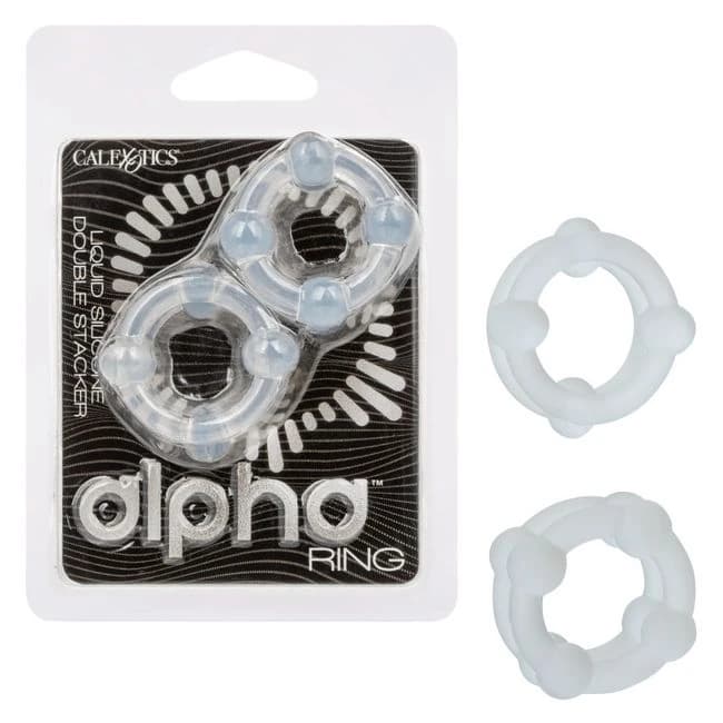 Alpha Liquid Silicone Double Stacker - Image 1