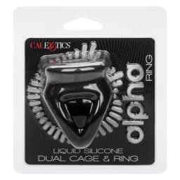 Alpha Liquid Silicone Dual Cage & Ring, image 3