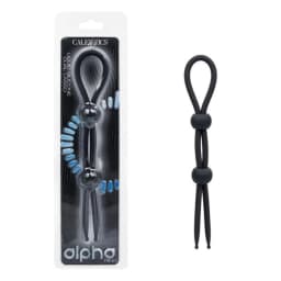 Alpha Liquid Silicone Dual Lasso Blk, image 1