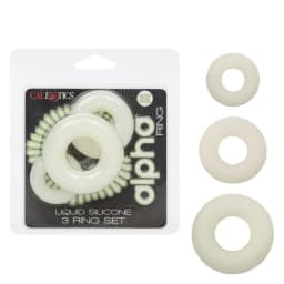 Alpha Liquid Silicone Set Glow in the Dark, image 1