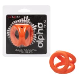 Alpha Liquid Silicone Tri-Ring, image 1