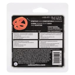 Alpha Liquid Silicone Tri-Ring, image 3