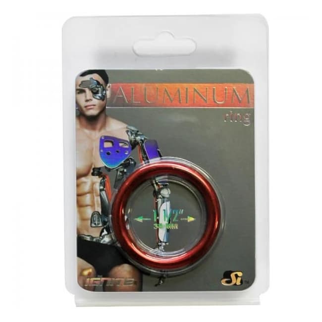 Aluminum Ring - Hellfire Red 1.5" - Image 1