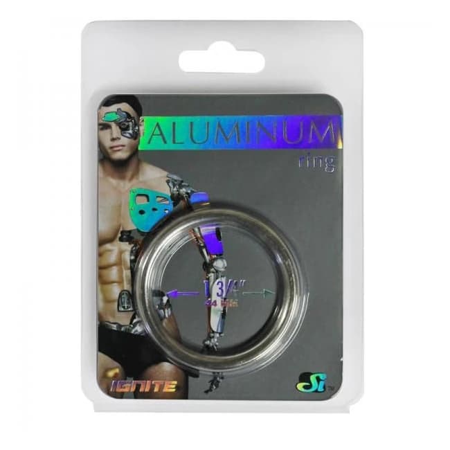 Aluminum Ring - Platinum 1.75" - Image 1