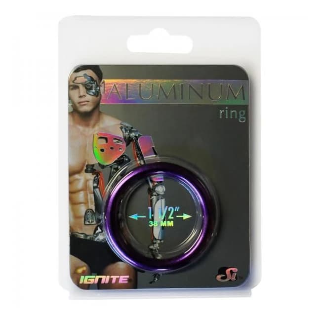 Aluminum Ring - Royal Purple 1.5" - Image 1