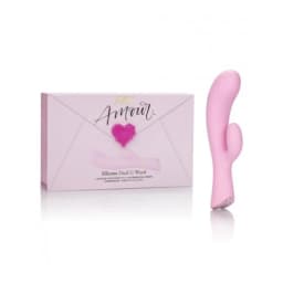 Amour Dual G Wand Pink Rabbit Vibrator, image 3