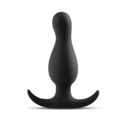 Anal Adventures Platinum Curve Plug Black, image 2