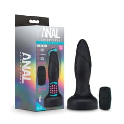 Anal Adventures Platinum Drive Plug Black, image 1